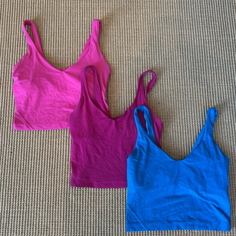 Lululemon align tank trio